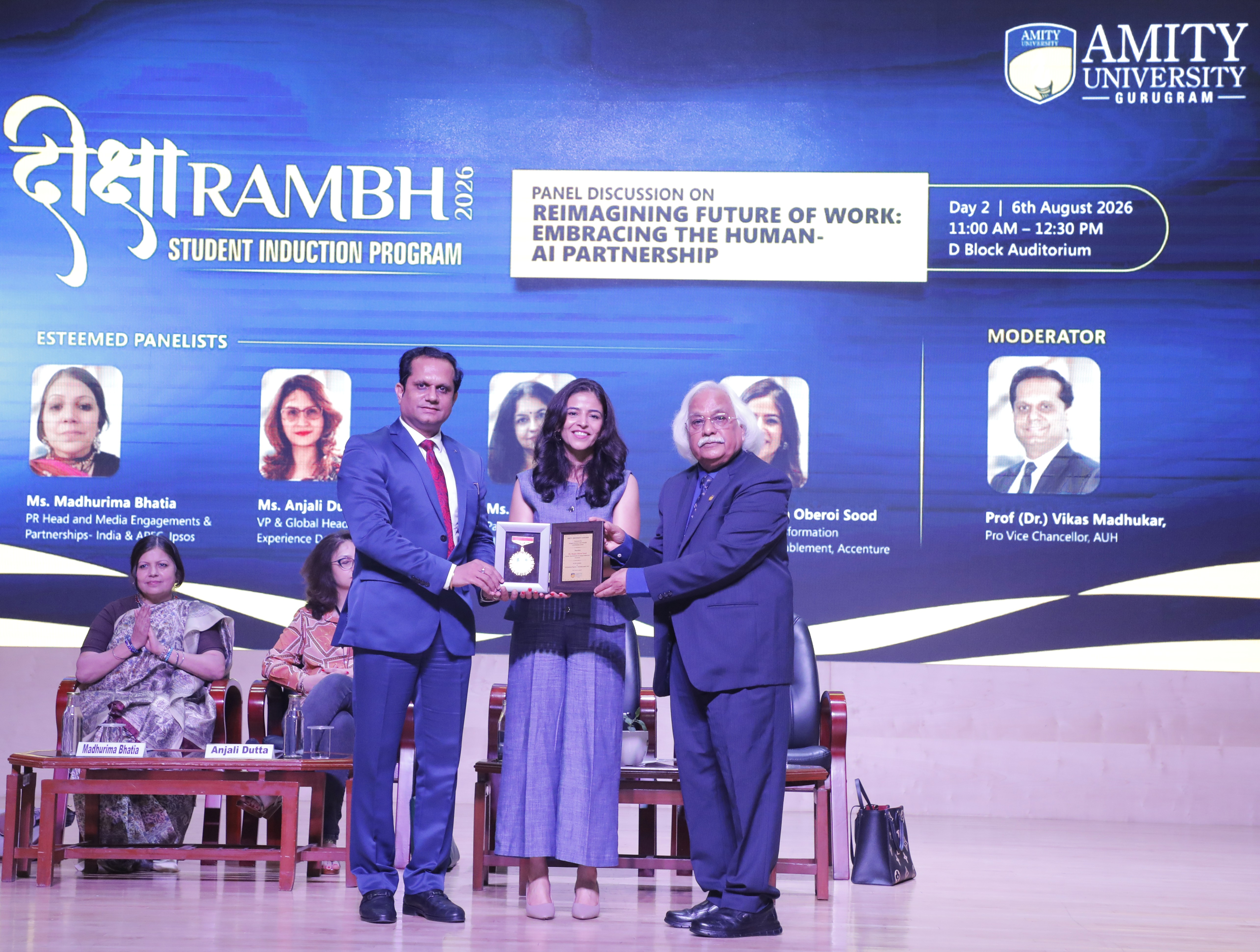 Amity University Haryana Explores the Future of Work and Cyber Security at Deeksharambh 2026